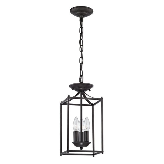 THOMAS 7713FY/10 Foyer 7'' Wide 3-Light Mini Pendant - Oil Rubbed Bronze