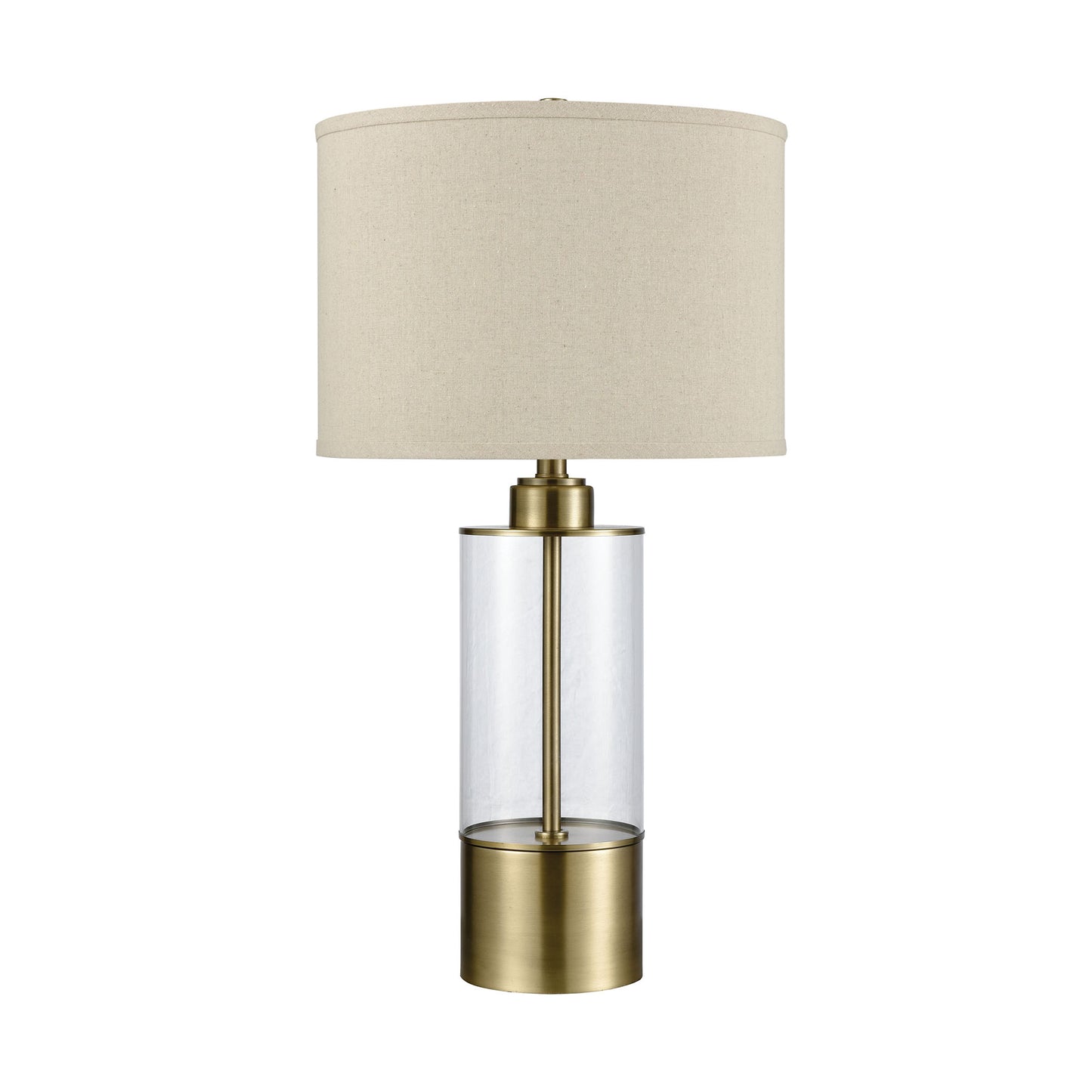 ELK STUDIO 77149 Fermont 28'' High 1-Light Table Lamp - Clear