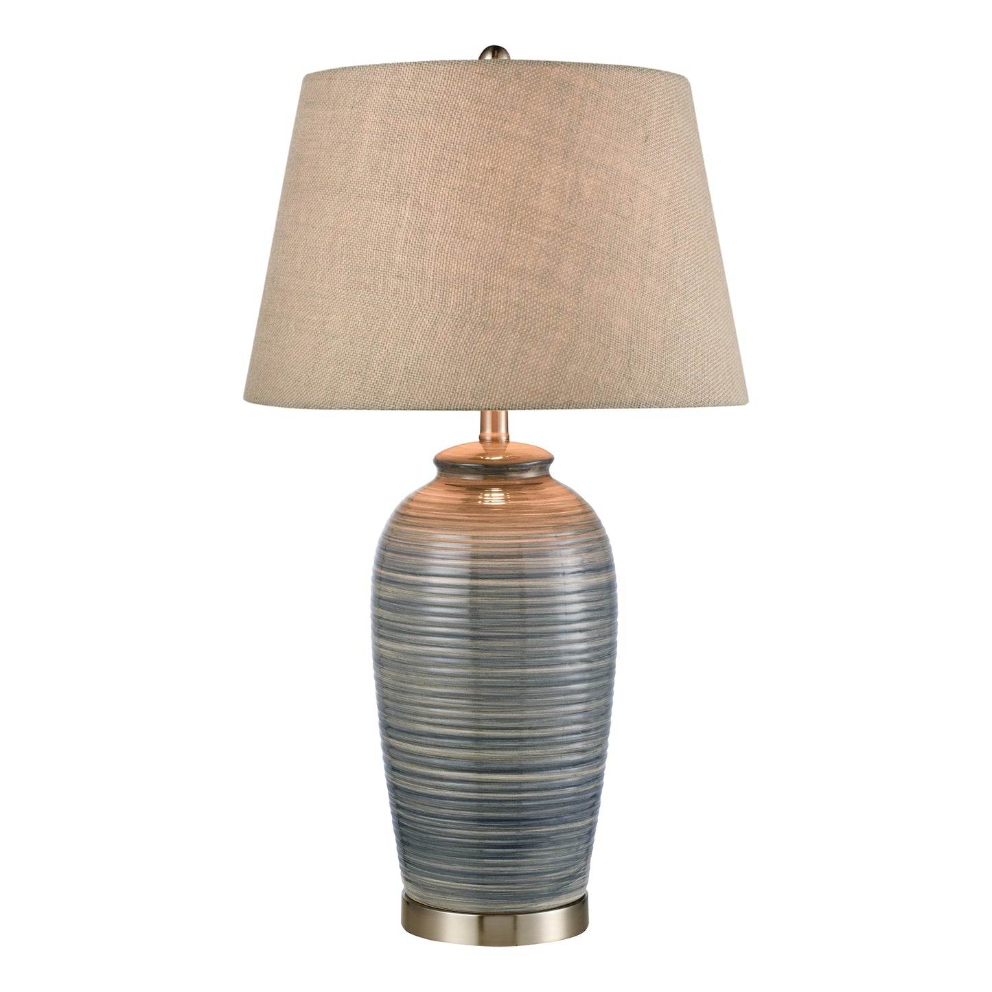 ELK STUDIO 77155 Monterey 30.5'' High 1-Light Table Lamp - Blue