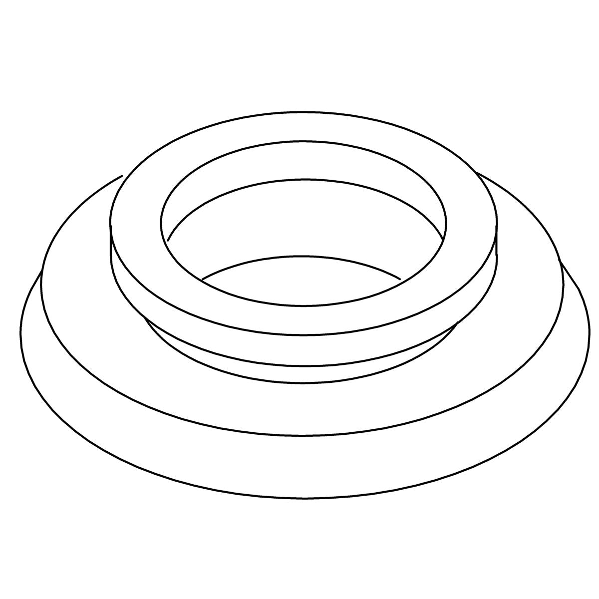 KOHLER Escutcheon - Vibrant Polished Nickel, K-77172-SN