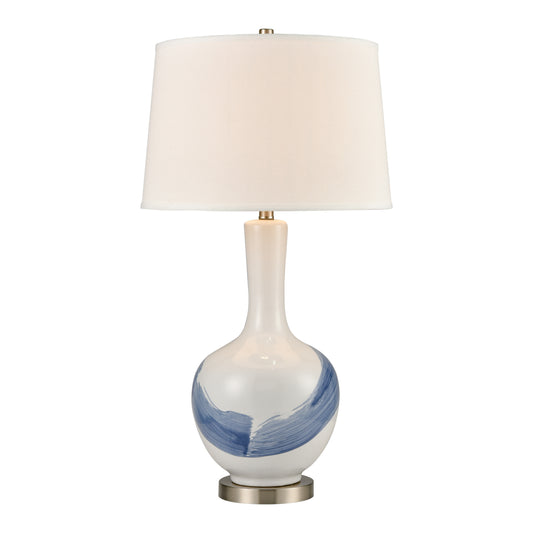 ELK STUDIO 77187 Kircubbin 32'' High 1-Light Table Lamp - Blue