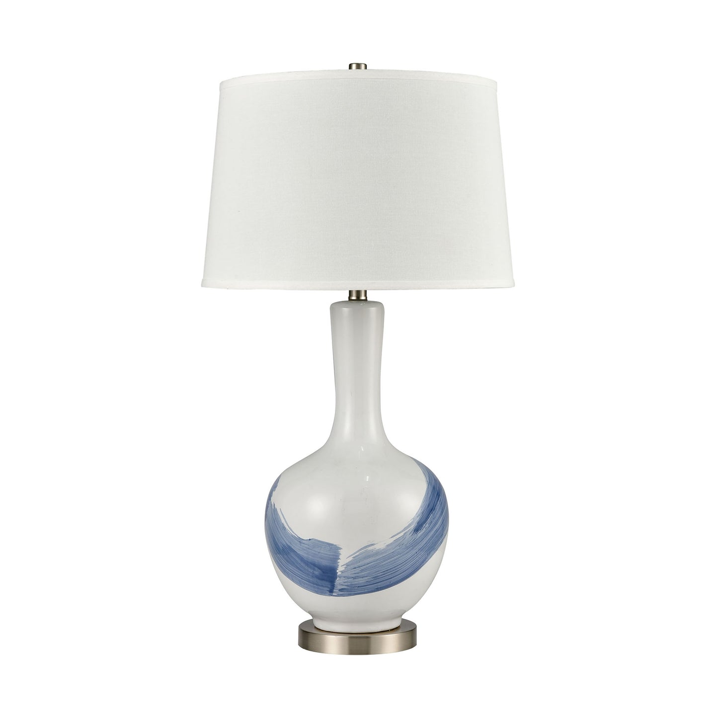 ELK STUDIO 77187 Kircubbin 32'' High 1-Light Table Lamp - Blue