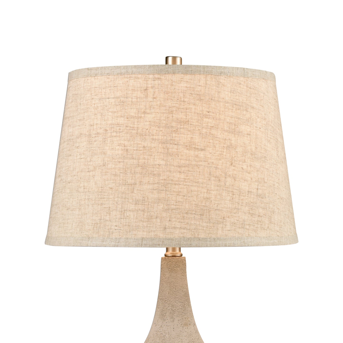 ELK STUDIO 77196 Wendover 25'' High 1-Light Table Lamp - Polished Concrete