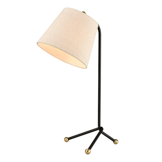 ELK STUDIO 77205 Pine Plains 25'' High 1-Light Table Lamp - Black