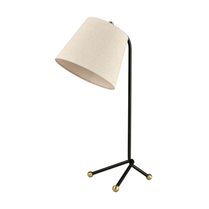 ELK STUDIO 77205 Pine Plains 25'' High 1-Light Table Lamp - Black