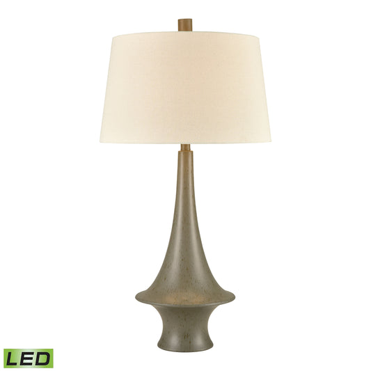 ELK STUDIO 77208-LED Winchell 33'' High 1-Light Table Lamp - Polished Concrete - Includes LED Bulb