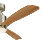 KICHLER 300027BSS Ridley Ii Led 52" Fan Brushed Stainless Steel