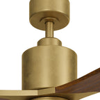 KICHLER 300027NBR Ridley Ii Led 52" Fan Natural Brass