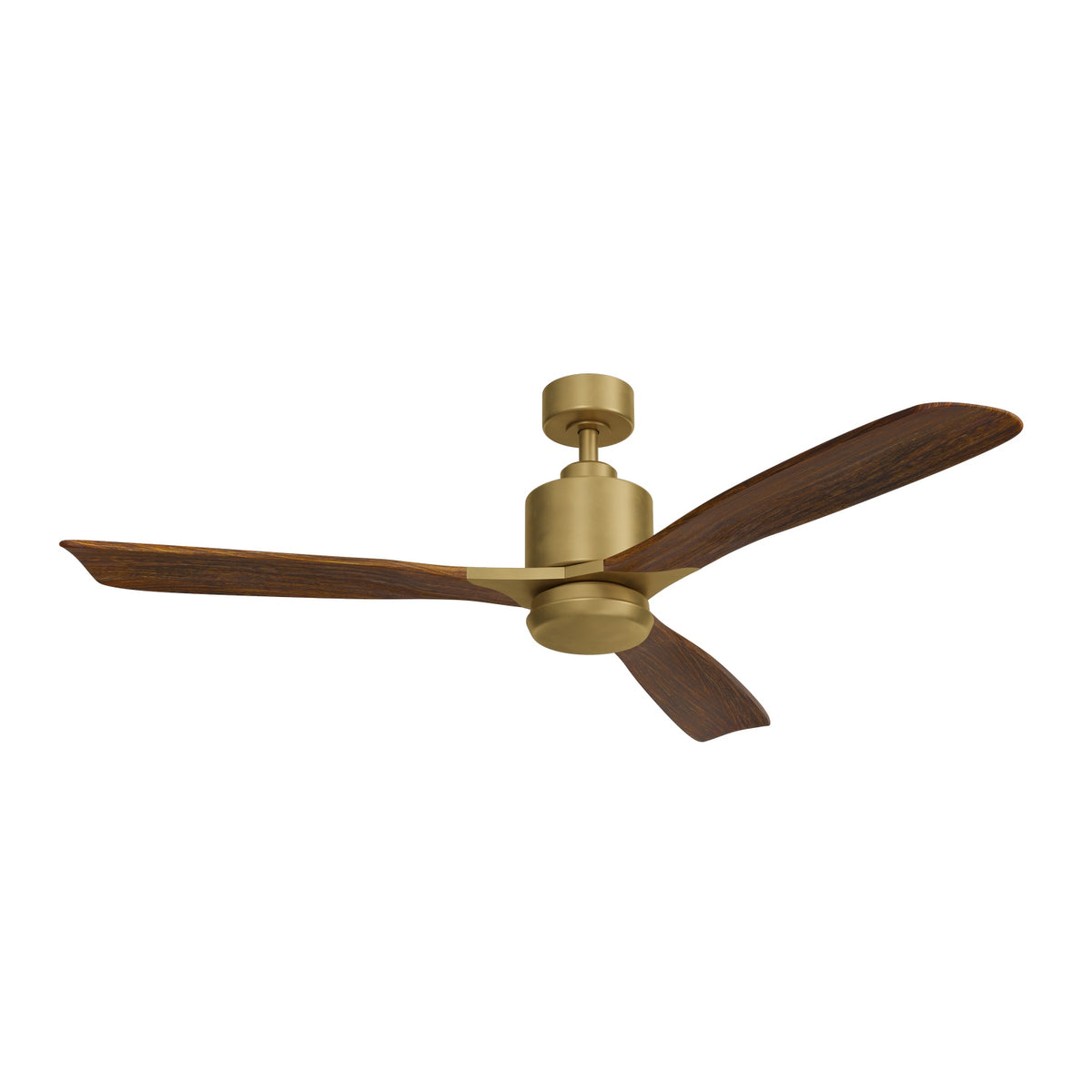 KICHLER 300027NBR Ridley Ii Led 52" Fan Natural Brass
