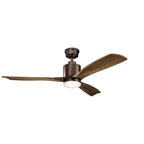 KICHLER 300027OBB Ridley Ii Led 52" Fan Oil Brushed Bronze