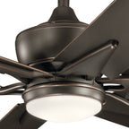 KICHLER 300300OZ Szeplo Ii Led 60" Fan Olde Bronze