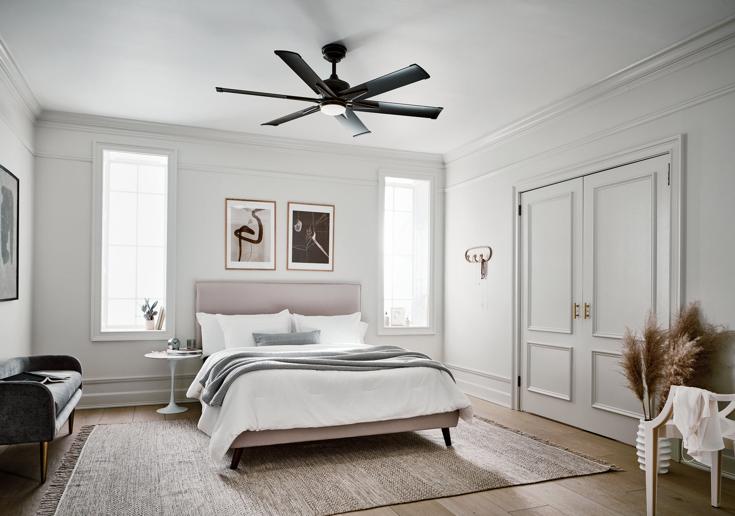 KICHLER 300300OZ Szeplo Ii Led 60" Fan Olde Bronze