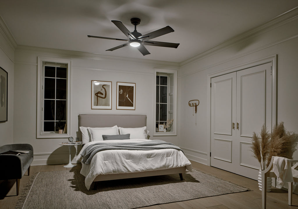 KICHLER 300300OZ Szeplo Ii Led 60" Fan Olde Bronze