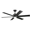 KICHLER 300300SBK Szeplo Ii Led 60" Fan Satin Black