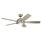 KICHLER 330001BSS Geno Led 54" Fan Brushed Stainless Steel