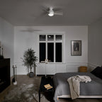 KICHLER 330150MWH Sola Led 34" Fan Matte White