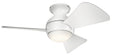 KICHLER 330150MWH Sola Led 34" Fan Matte White