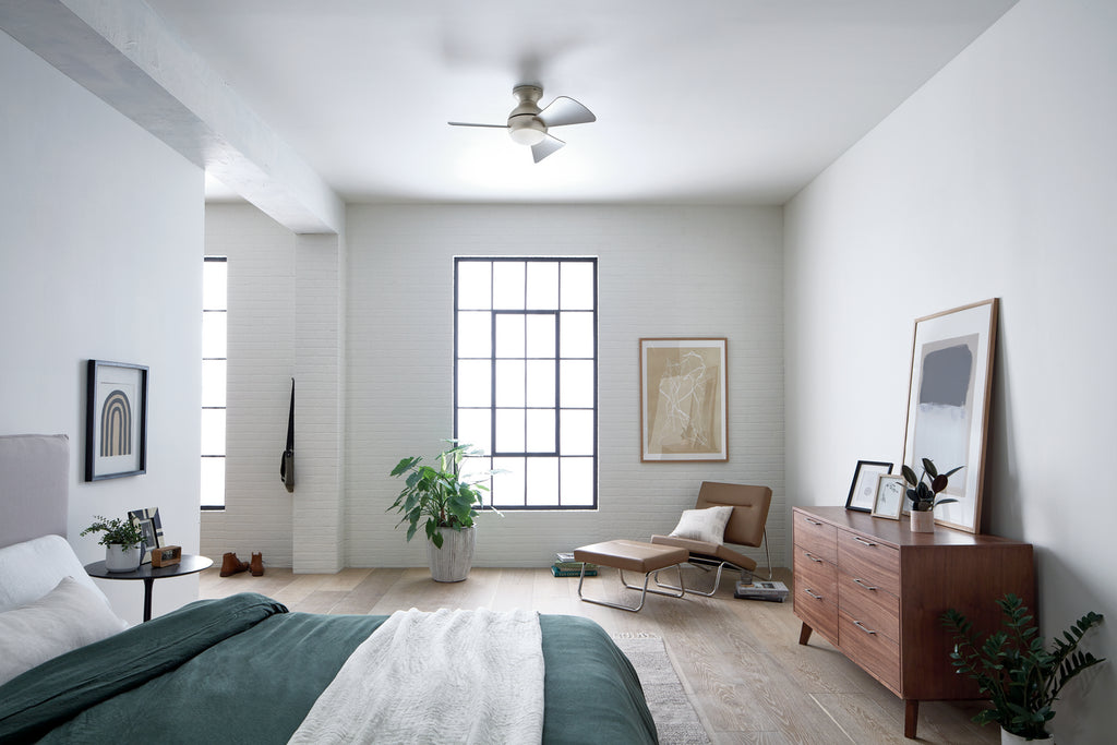KICHLER 330150NI Sola Led 34" Fan Brushed Nickel