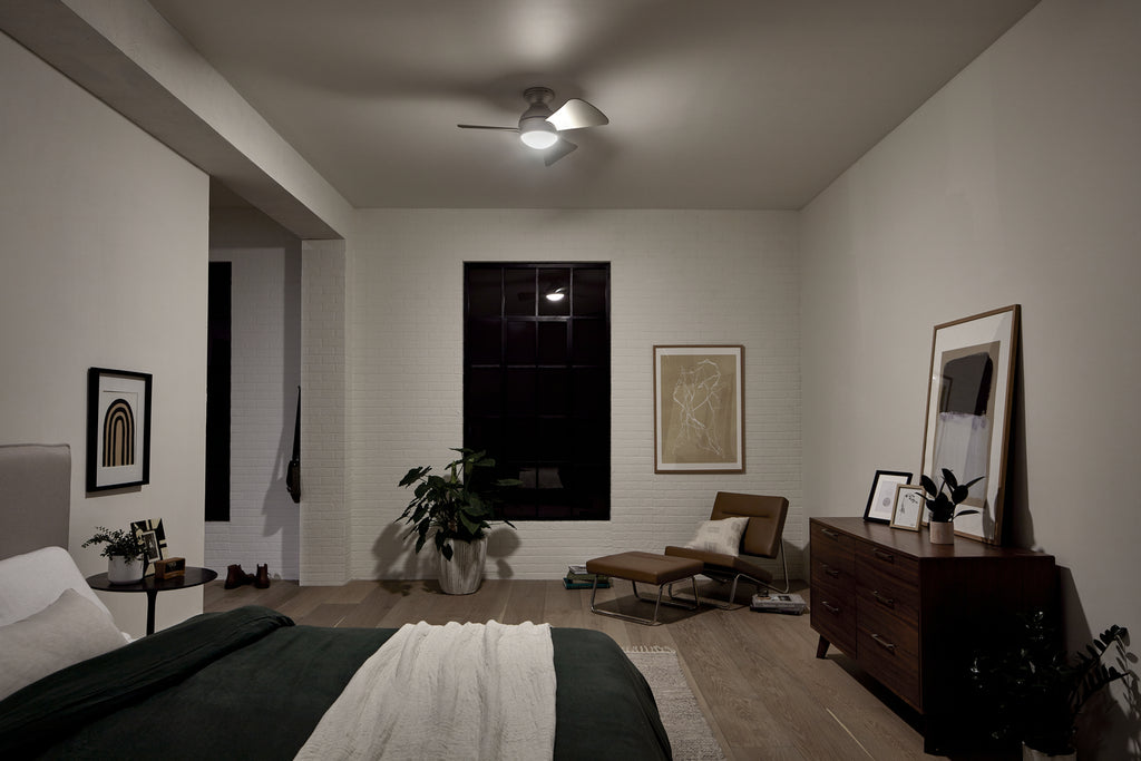 KICHLER 330150NI Sola Led 34" Fan Brushed Nickel