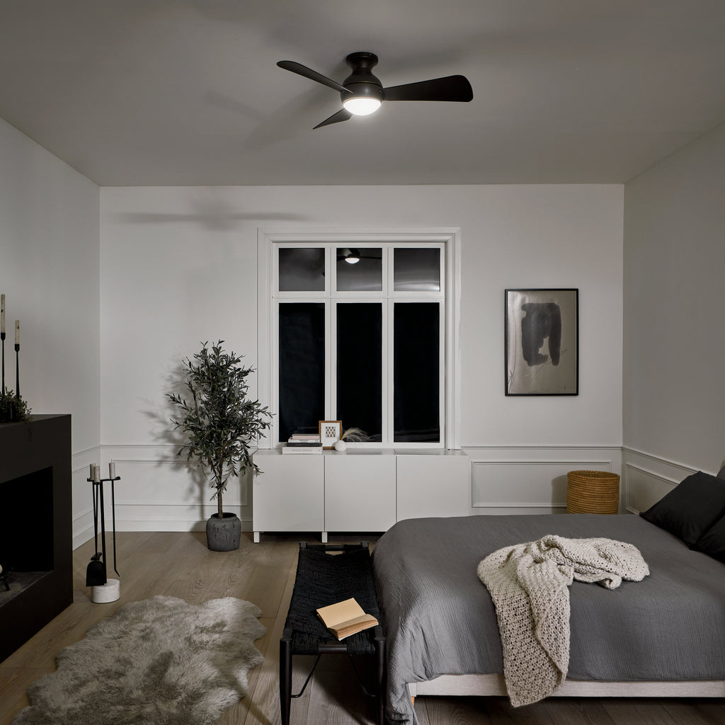 KICHLER 330150OZ Sola Led 34" Fan Olde Bronze