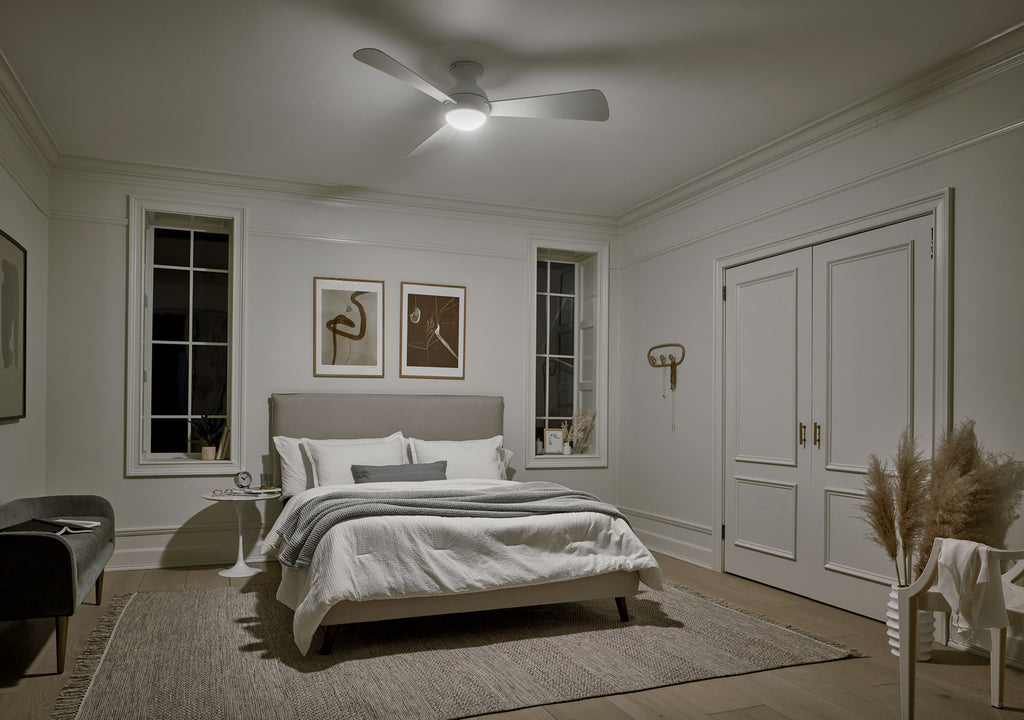 KICHLER 330152MWH Sola Led 54" Fan Matte White