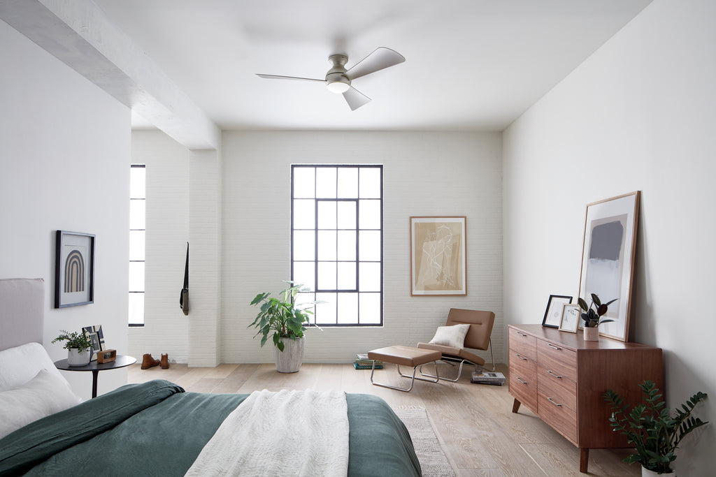 KICHLER 330152NI Sola Led 54" Fan Brushed Nickel