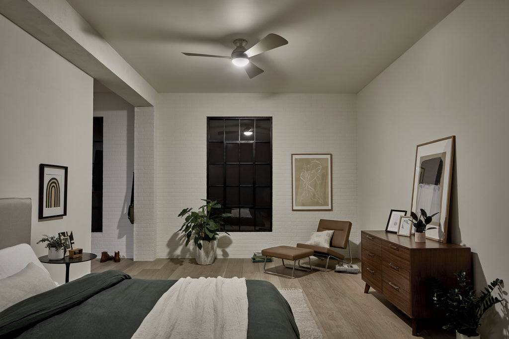 KICHLER 330152NI Sola Led 54" Fan Brushed Nickel