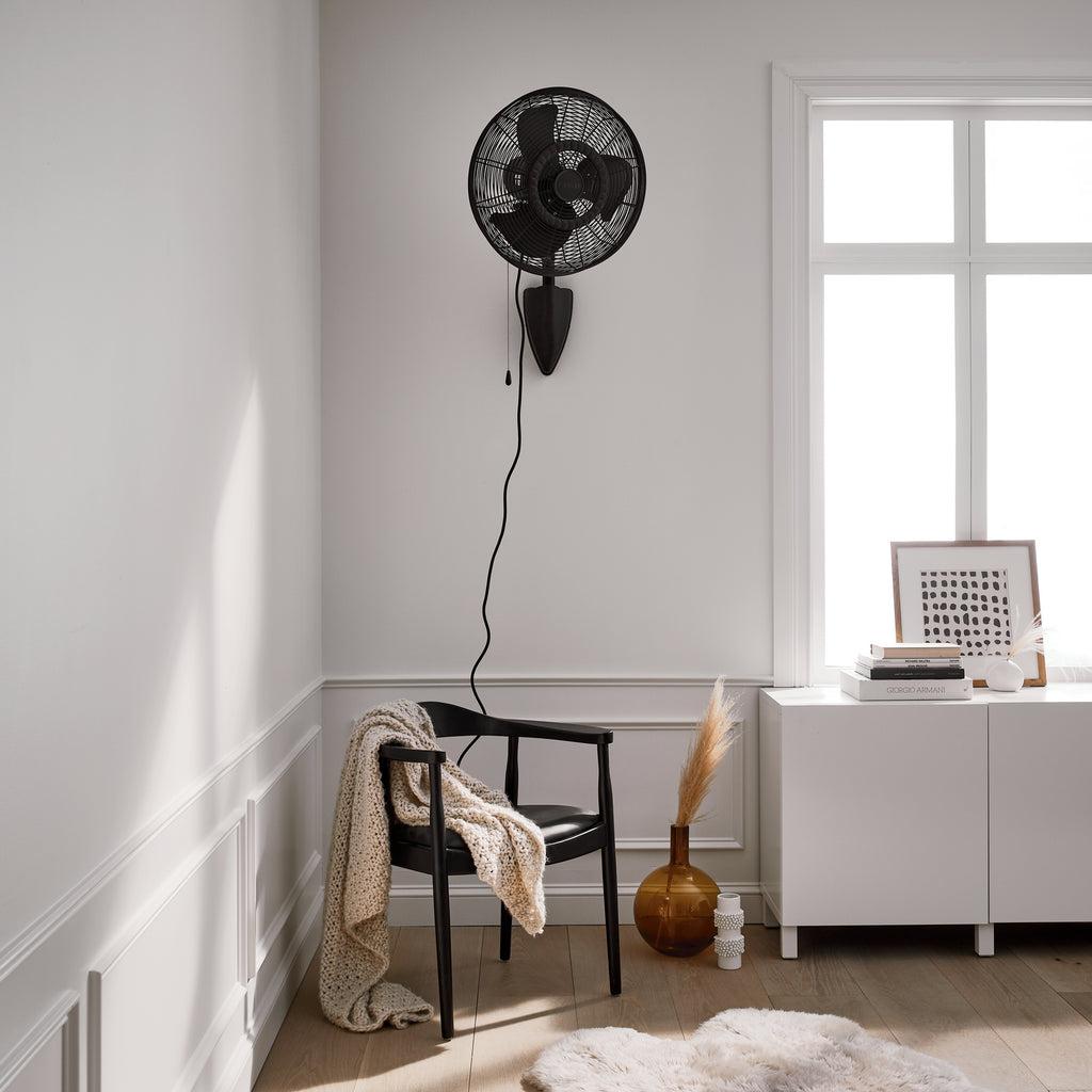 KICHLER 339218SNB Pola 18" Wall Fan Satin Natural Bronze