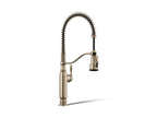 KOHLER K-77515-BV Tournant Semi-Professional Kitchen Sink Faucet With Three-Function Sprayhead - Vibrant Brushed Bronze