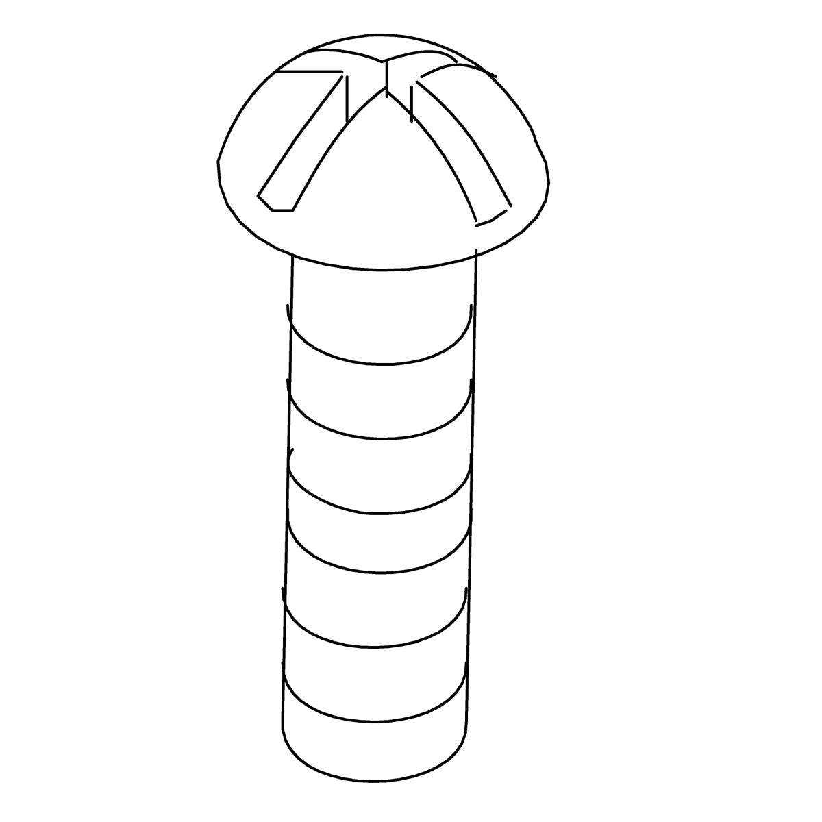 KOHLER Screw, 10-24 X .625, Pan, K-77540