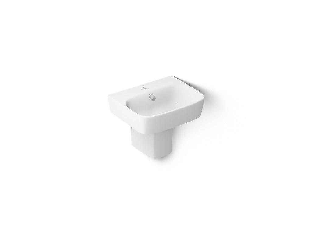 KOHLER K-77768-1-0 Modernlife 21-3/4" Rectangular Wall-Mount Bathroom Sink - White