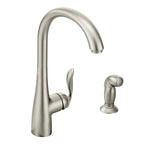 MOEN 7790SRS Arbor Chrome One-Handle High Arc Kitchen Faucet - Spot Resist Stainless