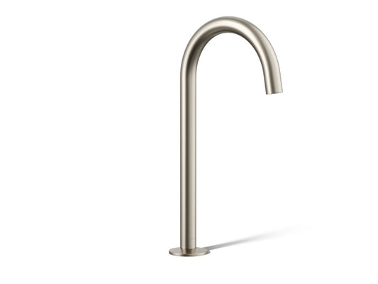 KOHLER K-77965-BN Components Bathroom Sink Faucet Spout With Tube Design, 1.2 Gpm In Vibrant Brushed Nickel