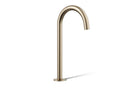 KOHLER K-77965-BV Components Bathroom Sink Faucet Spout With Tube Design, 1.2 Gpm In Vibrant Brushed Bronze