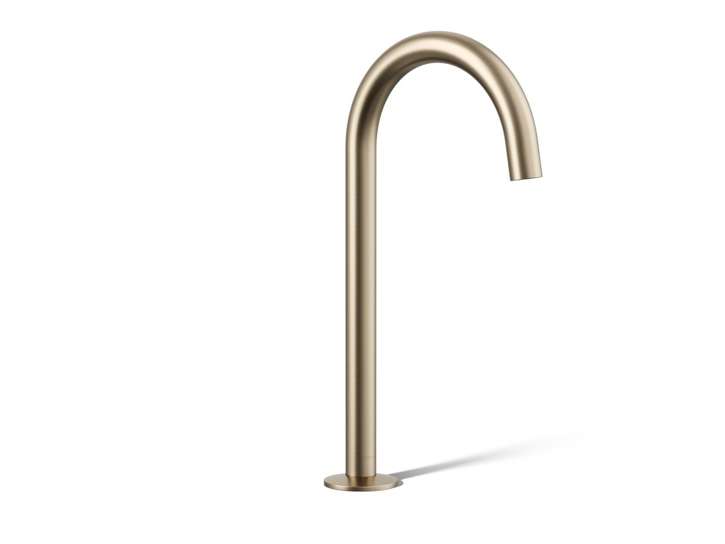 KOHLER K-77965-BV Components Bathroom Sink Faucet Spout With Tube Design, 1.2 Gpm In Vibrant Brushed Bronze