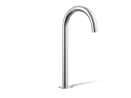 KOHLER K-77965-CP Components Bathroom Sink Faucet Spout With Tube Design, 1.2 Gpm In Polished Chrome