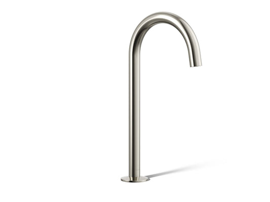 KOHLER K-77965-SN Components Bathroom Sink Faucet Spout With Tube Design, 1.2 Gpm In Vibrant Polished Nickel