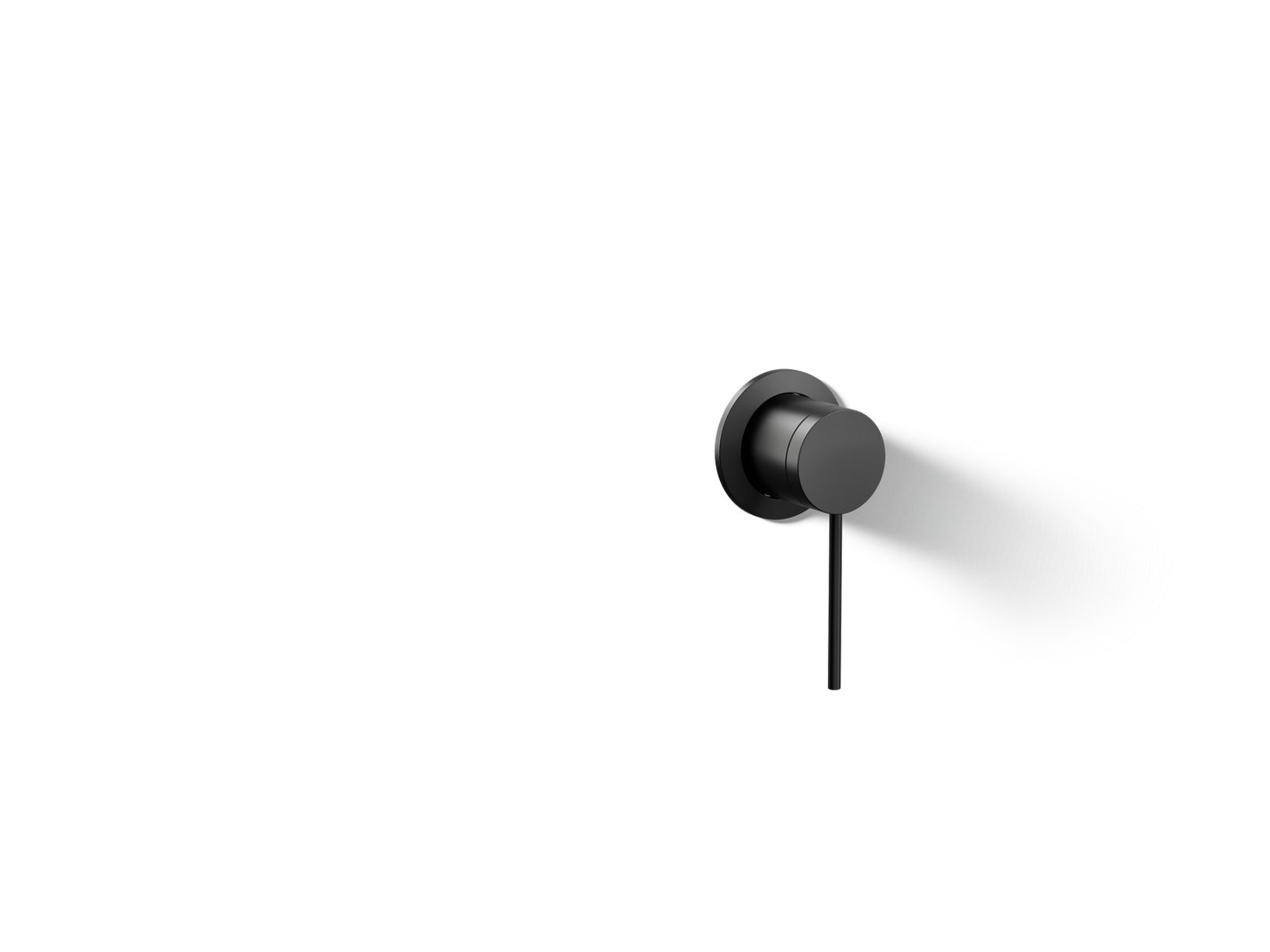 KOHLER K-77980-4A-BL Components Wall-Mount Bathroom Sink Faucet Handle - Matte Black