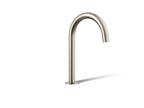 KOHLER K-77985-BN Components Deck-Mount Bath Spout With Tube Design - Vibrant Brushed Nickel