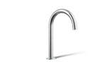 KOHLER K-77985-CP Components Deck-Mount Bath Spout With Tube Design - Polished Chrome