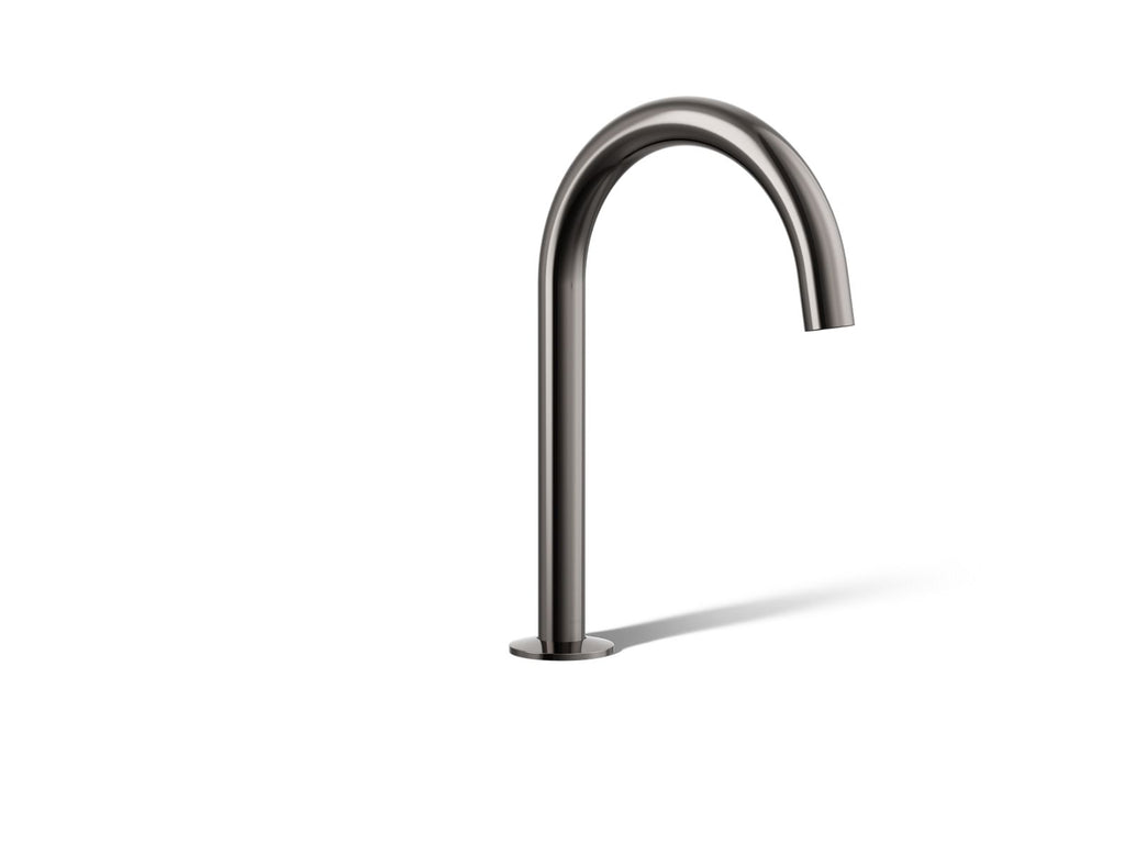 KOHLER K-77985-TT Components Deck-Mount Bath Spout With Tube Design - Vibrant Titanium