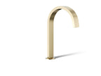 KOHLER K-77986-AF Components Deck-Mount Bath Spout With Ribbon Design - Vibrant French Gold