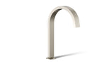 KOHLER K-77986-BN Components Deck-Mount Bath Spout With Ribbon Design - Vibrant Brushed Nickel