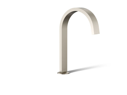 KOHLER K-77986-BN Components Deck-mount bath spout with Ribbon design - Vibrant Brushed Nickel