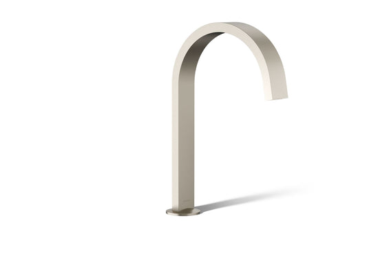 KOHLER K-77986-BN Components Deck-mount bath spout with Ribbon design - Vibrant Brushed Nickel