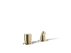 KOHLER K-77989-AF Components Deck-Mount Handshower Holder And Two-Way Diverter Valve - Vibrant French Gold