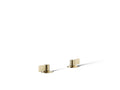 KOHLER K-77990-4-AF Components Deck-Mount Bath Faucet Handles With Lever Design - Vibrant French Gold