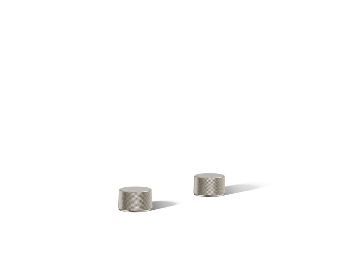 KOHLER K-77990-8-BN Components Deck-Mount Bath Faucet Handles With Oyl Design - Vibrant Brushed Nickel