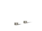 KOHLER K-77990-8-SN Components Deck-Mount Bath Faucet Handles With Oyl Design - Vibrant Polished Nickel
