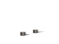 KOHLER K-77990-8-TT Components Deck-Mount Bath Faucet Handles With Oyl Design - Vibrant Titanium